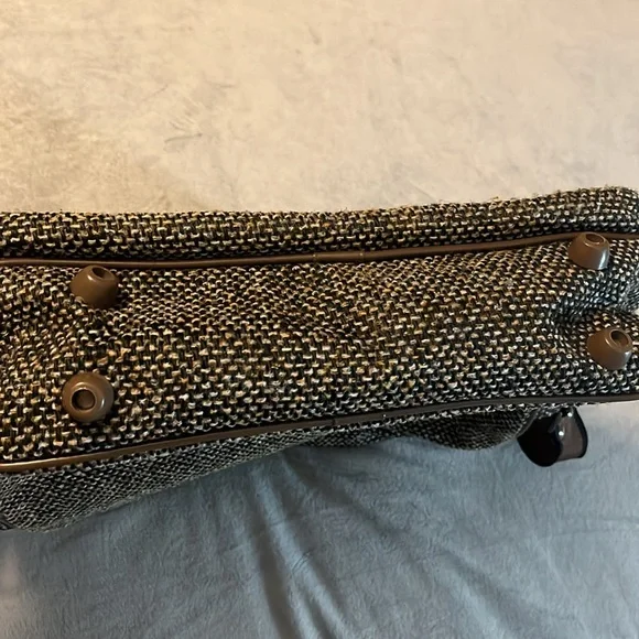 Vintage American Tourister Tweed Carry On Bag